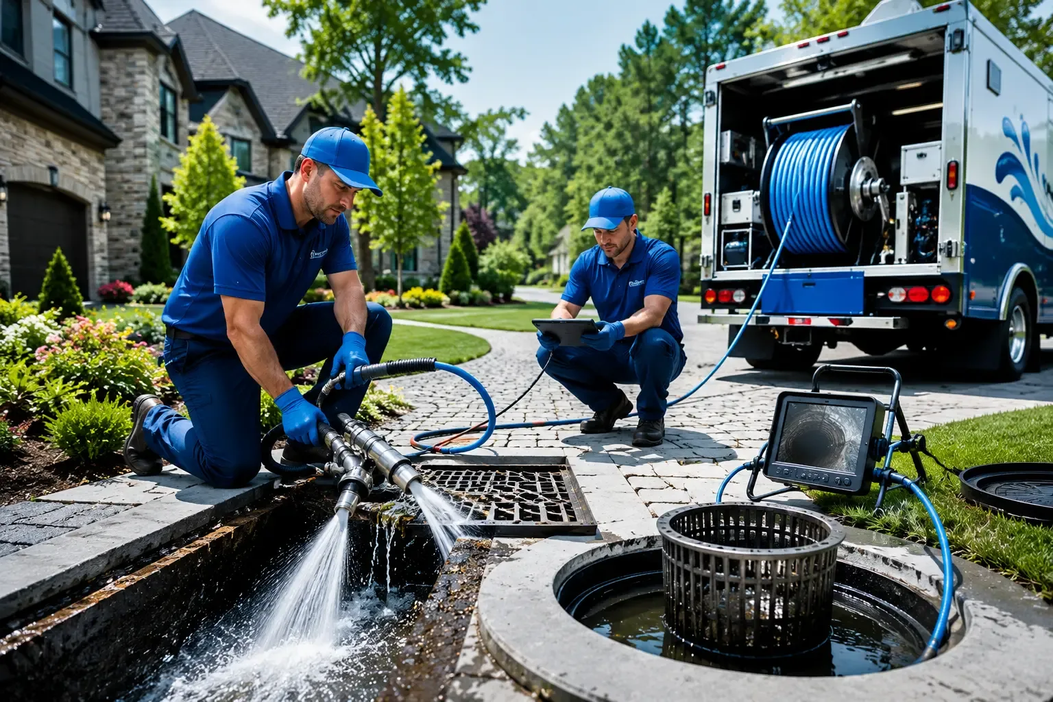 Local outdoor drain cleaning professionals in Wapella, IL